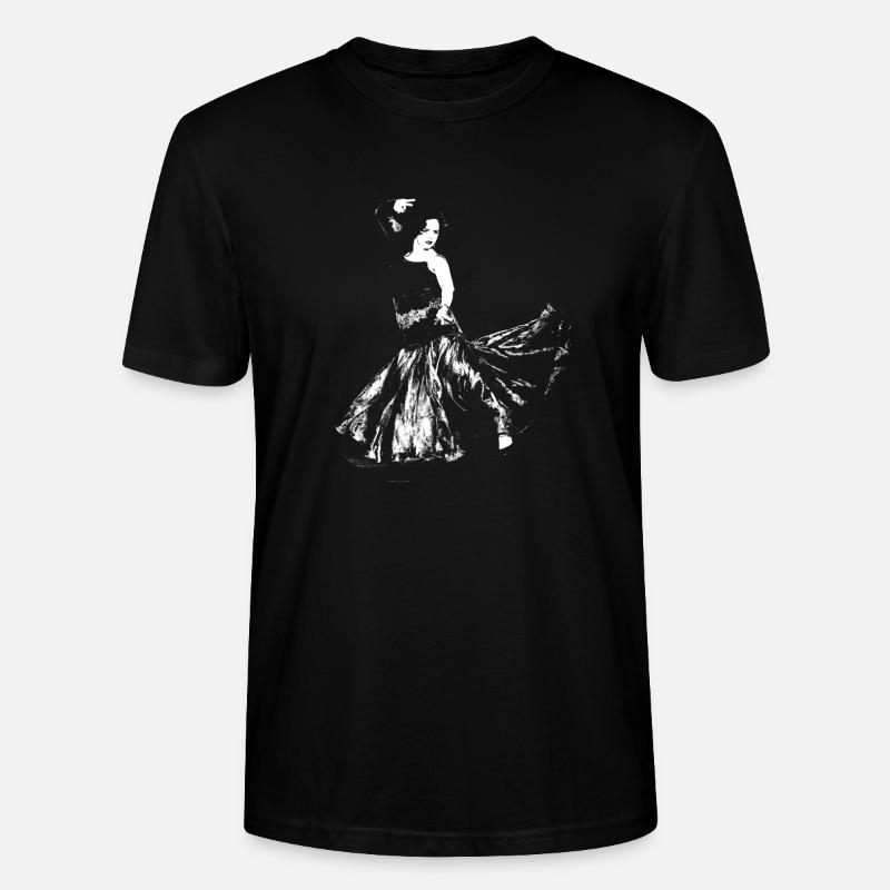 Danseuse de flamenco arabe gitane - T-shirt bio CRAFTER Stanley Stella Unisexe - noir