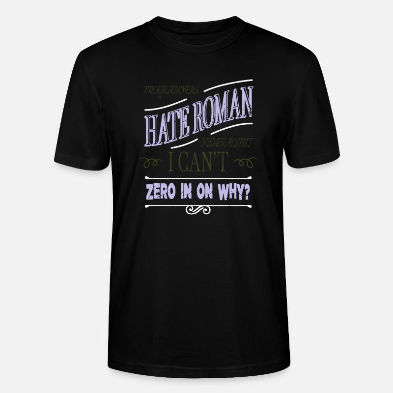 pc fullstack developer - Stanley/Stella CRAFTER Unisex Organic T-Shirt - black