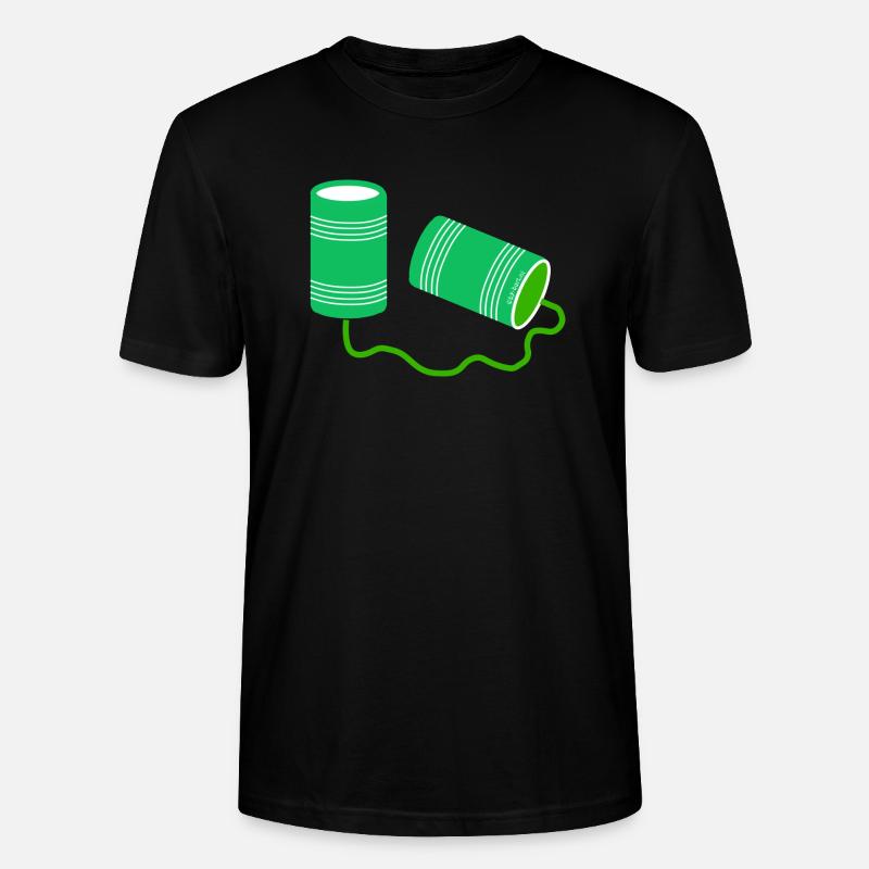 Communication Old Skool - T-shirt bio CRAFTER Stanley Stella Unisexe - noir