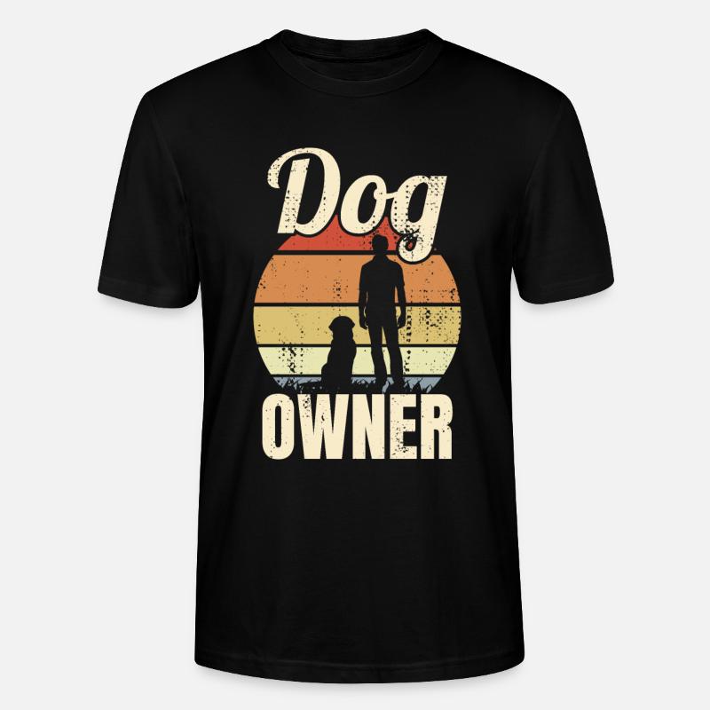 Hundehalter - Stanley/Stella Unisex Bio-T-Shirt CRAFTER - Schwarz