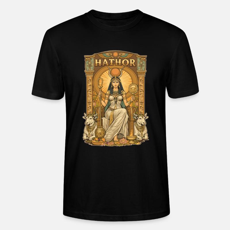 Thron von HATHOR - Stanley/Stella Unisex Bio-T-Shirt CRAFTER - Schwarz