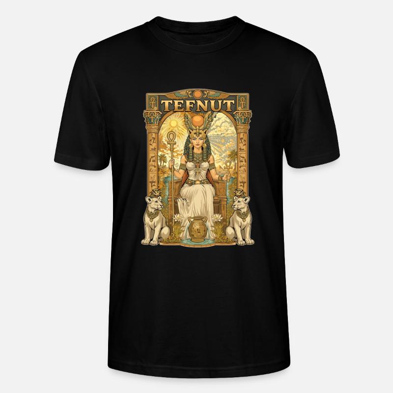 Trône TEFNUT - T-shirt bio CRAFTER Stanley Stella Unisexe - noir