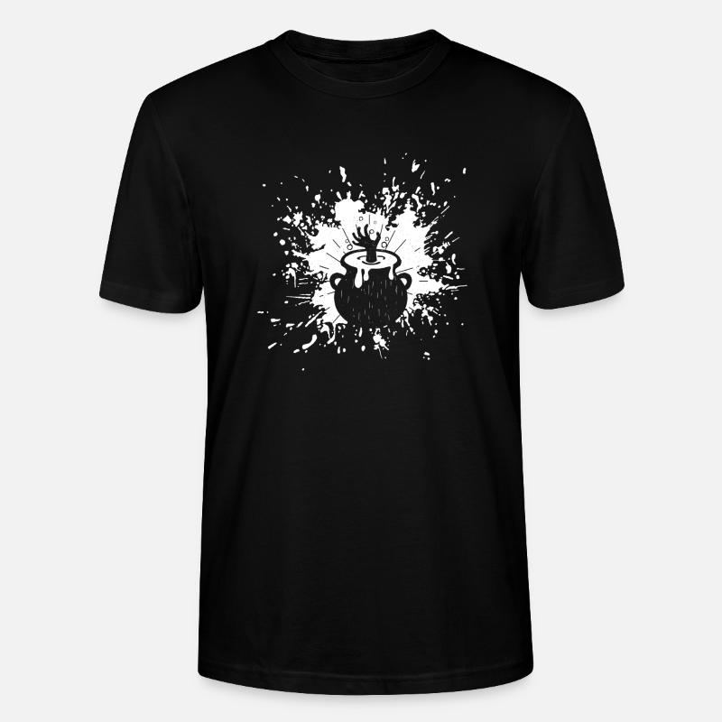 Splash Soup Pot - Stanley/Stella Unisex Bio-T-Shirt CRAFTER - Schwarz