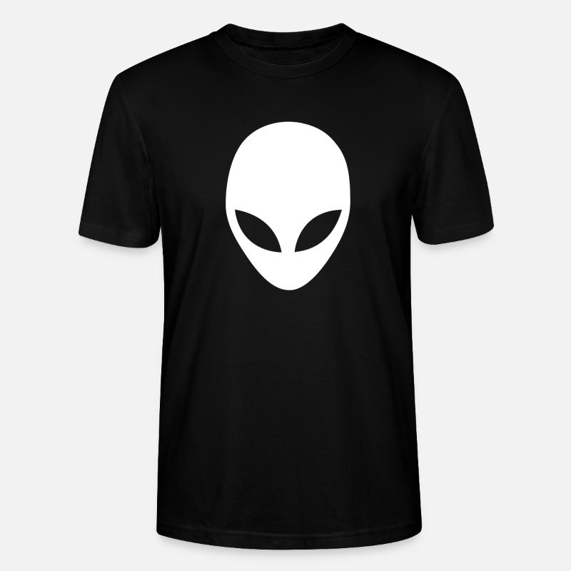 white Alien - Stanley/Stella Unisex Bio-T-Shirt CRAFTER - Schwarz