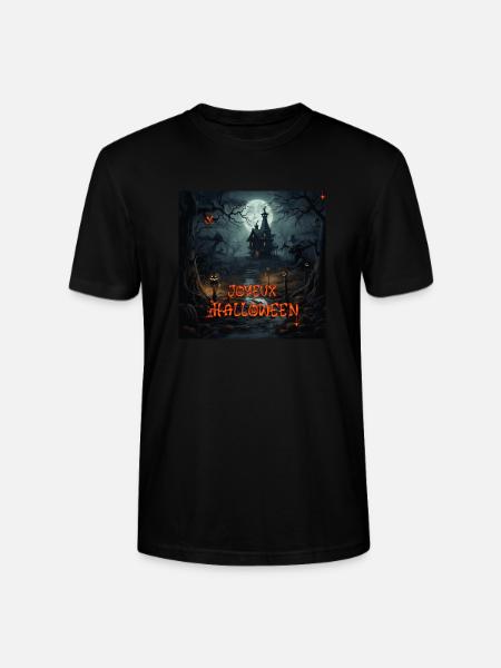Joyeux halloween - T-shirt bio CRAFTER Stanley Stella Unisexe - noir
