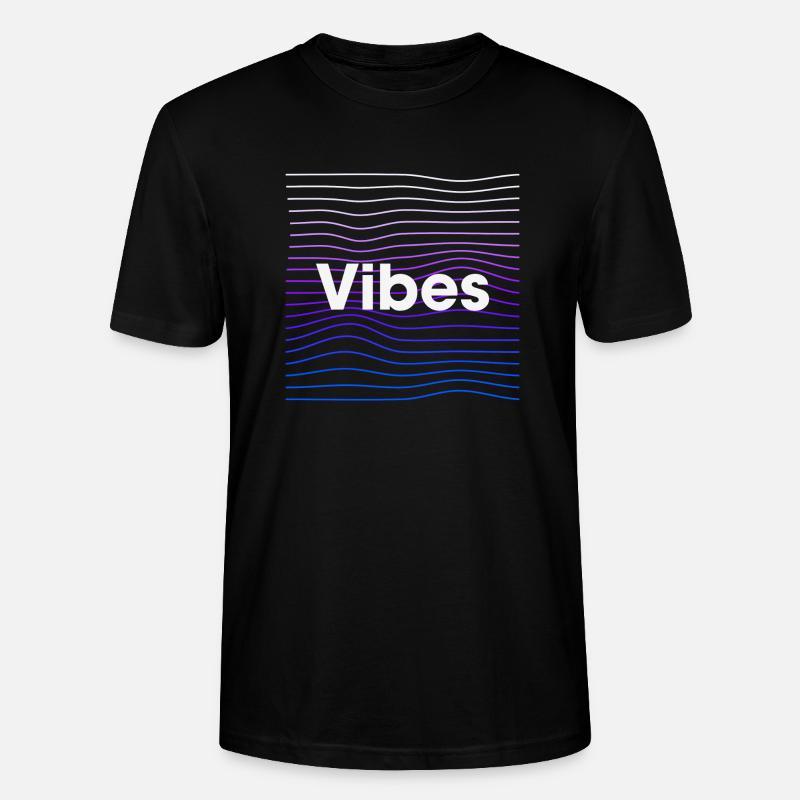 Vibes - Stanley/Stella Unisex Bio-T-Shirt CRAFTER - Schwarz