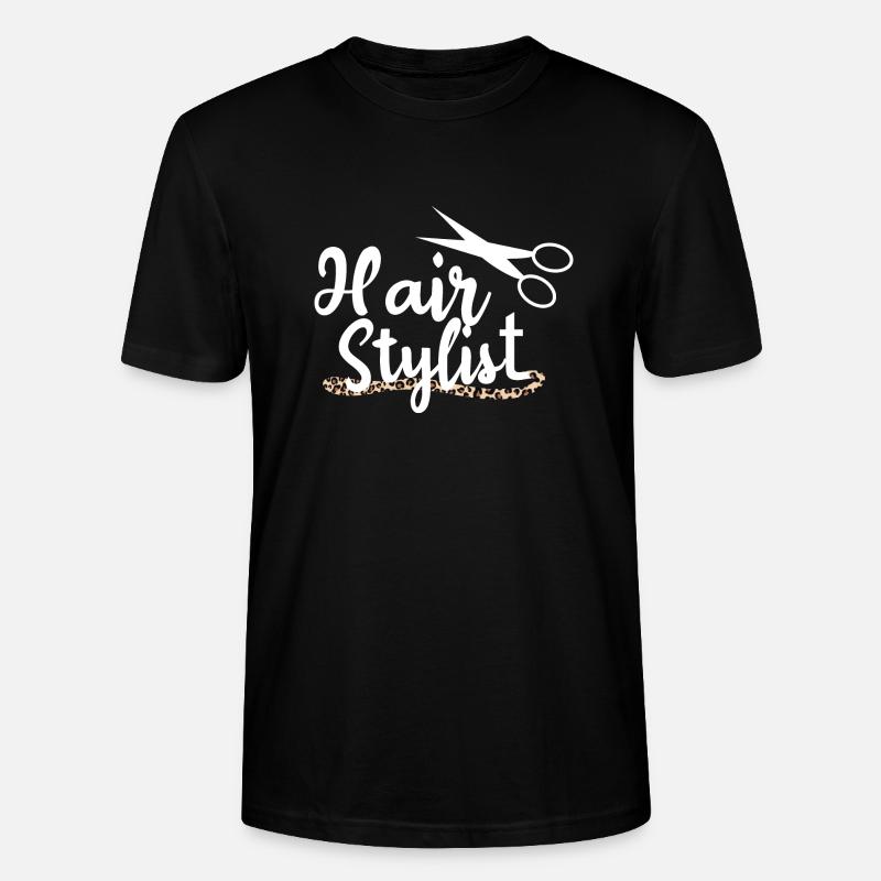 Conception de coiffeur - T-shirt bio CRAFTER Stanley Stella Unisexe - noir