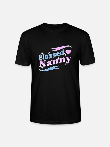 Nanny Babysitter Childminder - Stanley/Stella CRAFTER Unisex Organic T-Shirt - black