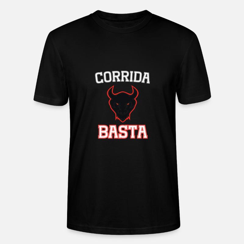 Stierkampf Basta - Stanley/Stella Unisex Bio-T-Shirt CRAFTER - Schwarz