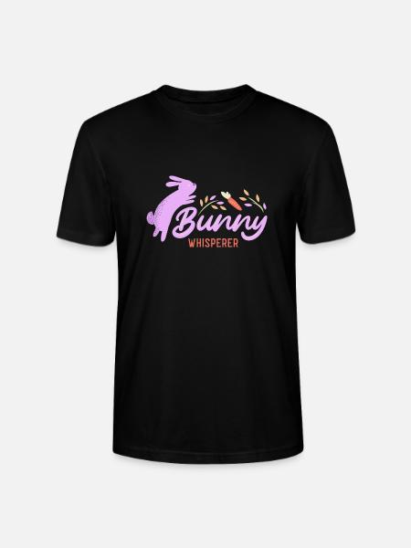 Rabbit Rabbit - Stanley/Stella CRAFTER Unisex Organic T-Shirt - black