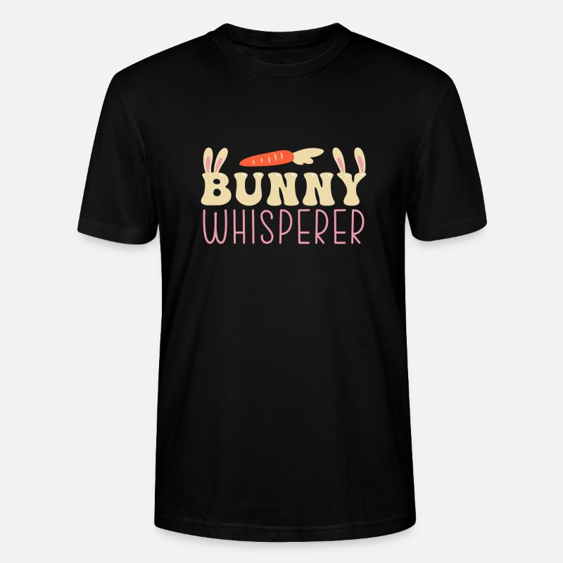 Lapin Lapin - T-shirt bio CRAFTER Stanley Stella Unisexe - noir