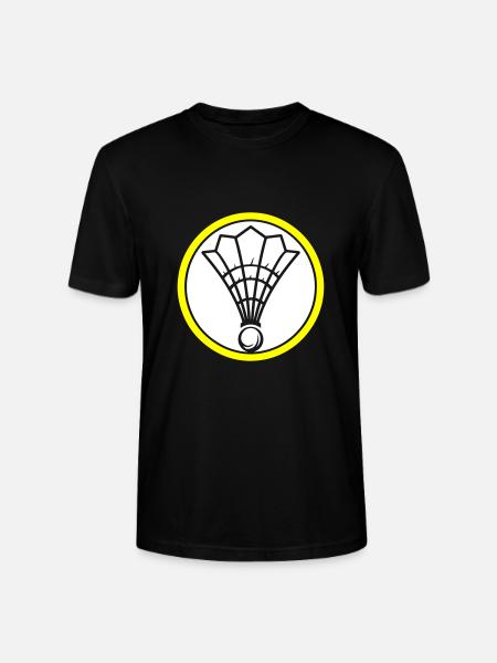 Badminton Symbol Team - Stanley/Stella CRAFTER Unisex Organic T-Shirt - black