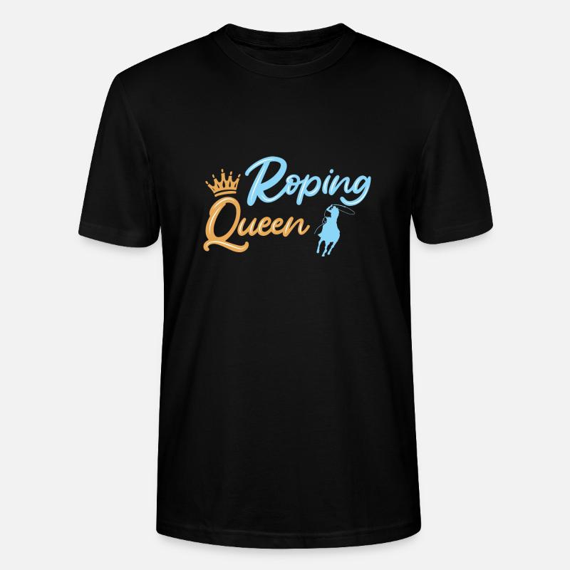 Team Roping - Stanley/Stella Unisex Bio-T-Shirt CRAFTER - Schwarz