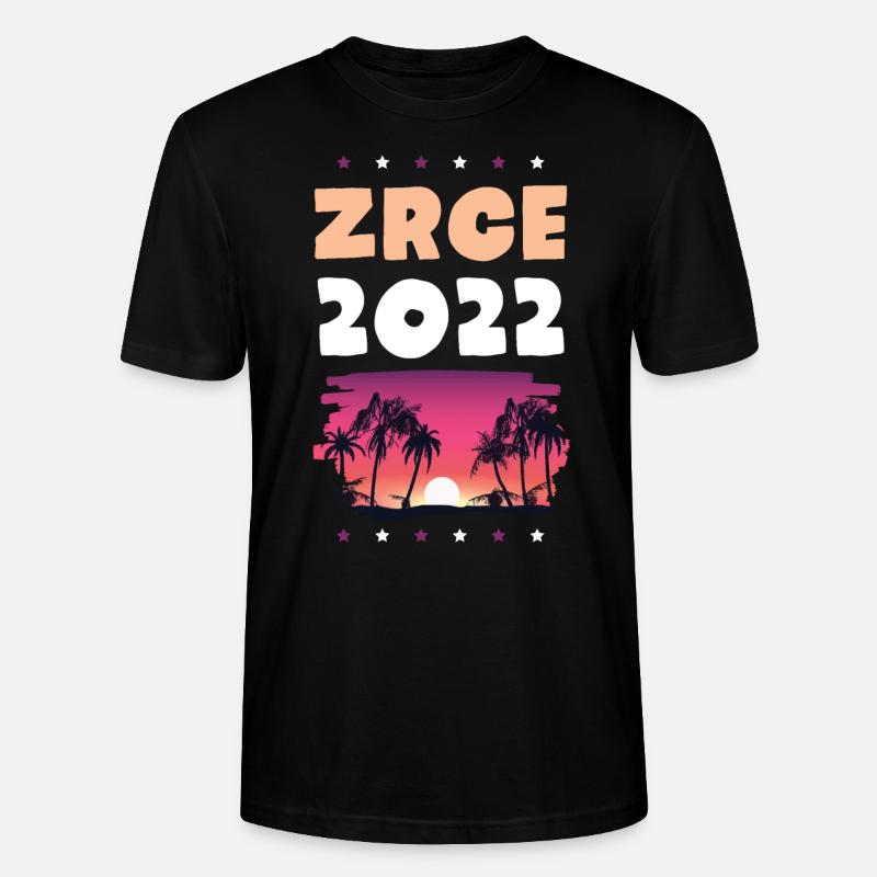 Zrce 2022 - T-shirt bio CRAFTER Stanley Stella Unisexe - noir