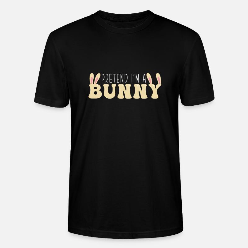 Rabbit Rabbit - Stanley/Stella CRAFTER Unisex Organic T-Shirt - black
