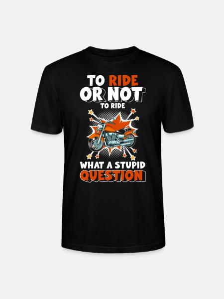 Retro Style Illustration - Stanley/Stella CRAFTER Unisex Organic T-Shirt - black