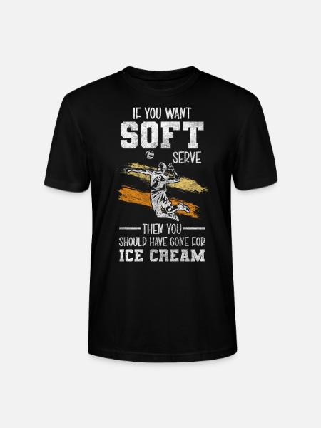 Volleyball Player Team Beach - Stanley/Stella CRAFTER Unisex Organic T-Shirt - black