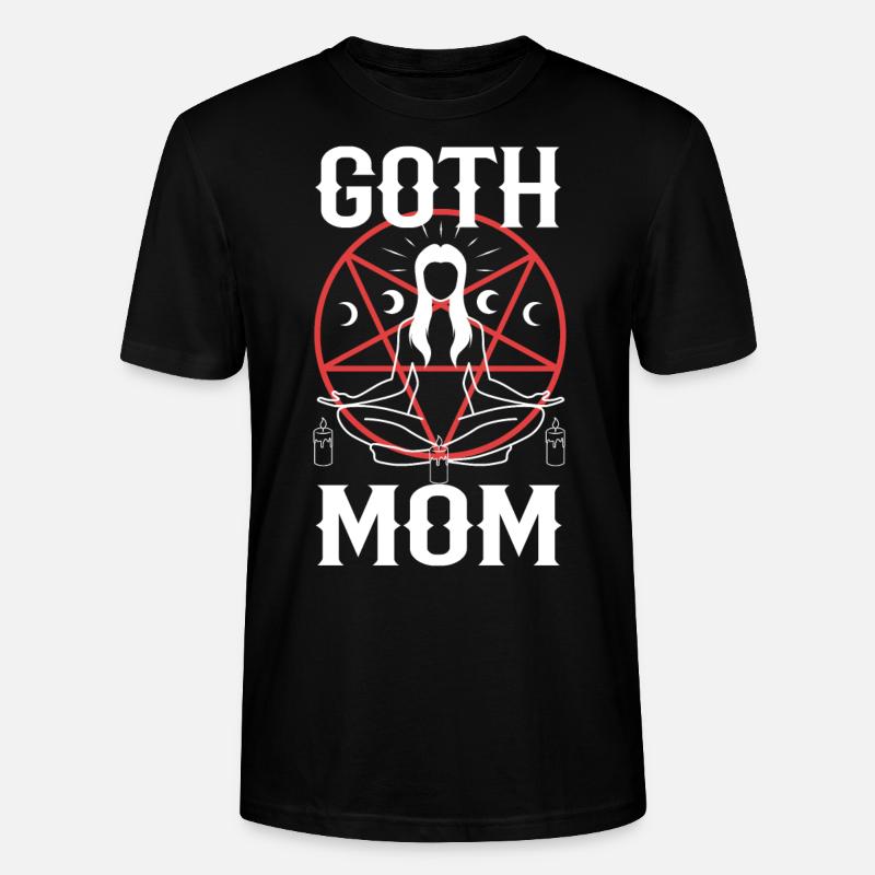 Goth Mom - Stanley/Stella Unisex Bio-T-Shirt CRAFTER - Schwarz