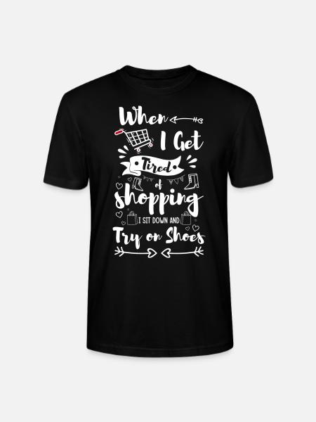 Shopping Gift Shopping Mall - Stanley/Stella CRAFTER Unisex Organic T-Shirt - black