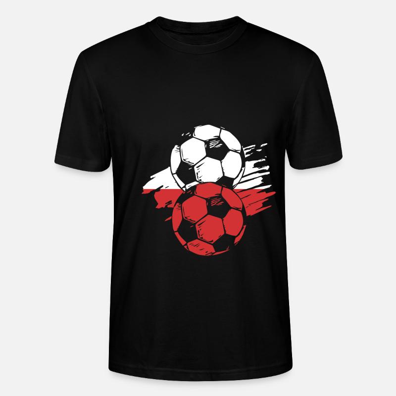 Polen Polnisch - Stanley/Stella Unisex Bio-T-Shirt CRAFTER - Schwarz