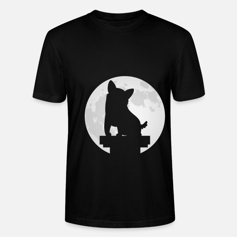 Corgi - Stanley/Stella Unisex Bio-T-Shirt CRAFTER - Schwarz