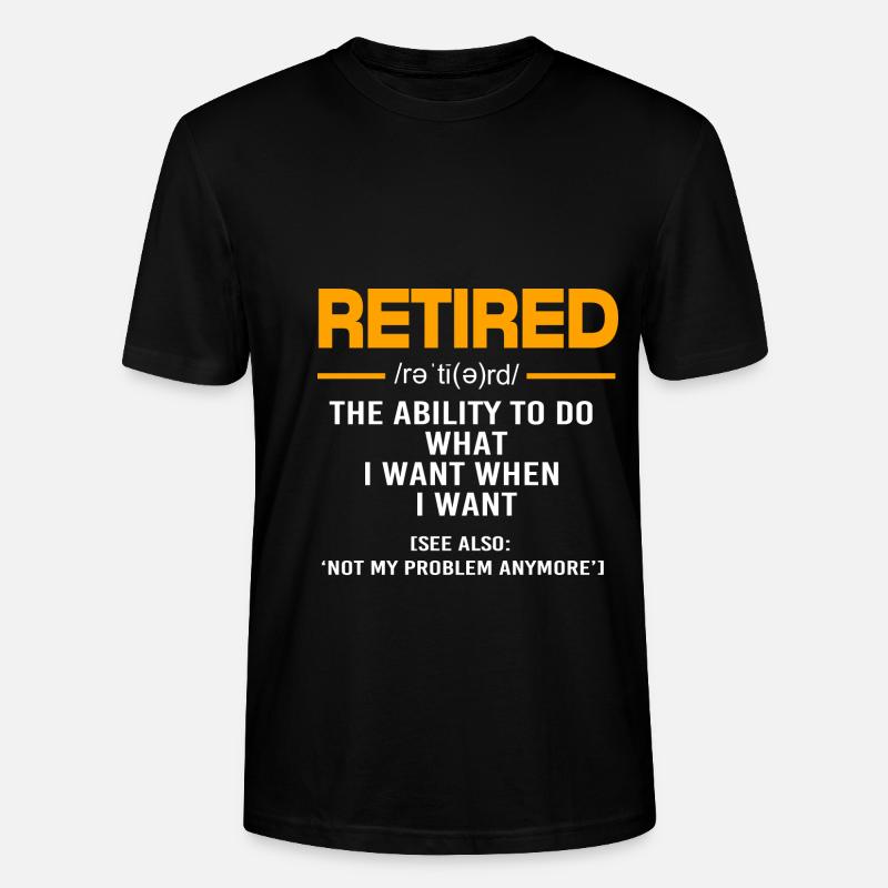 Pension d’infirmière - T-shirt bio CRAFTER Stanley Stella Unisexe - noir