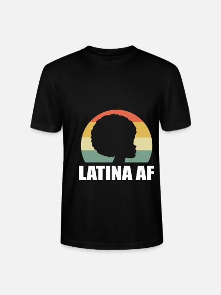 Afro Latina - Stanley/Stella Unisex Bio-T-Shirt CRAFTER - Schwarz