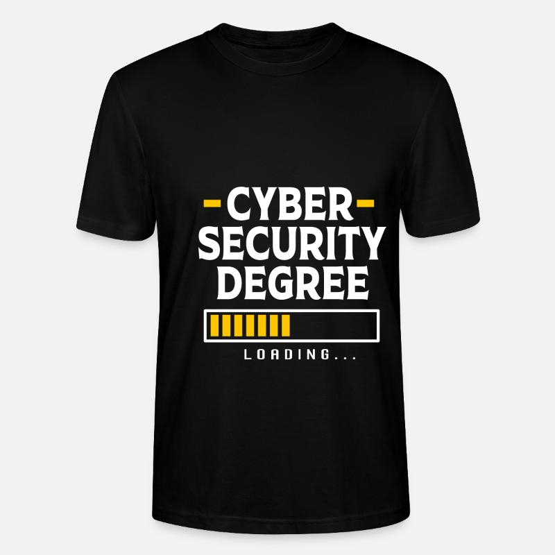 Cybersecurity Cyber Programmer Hacker - Stanley/Stella CRAFTER Unisex Organic T-Shirt - black