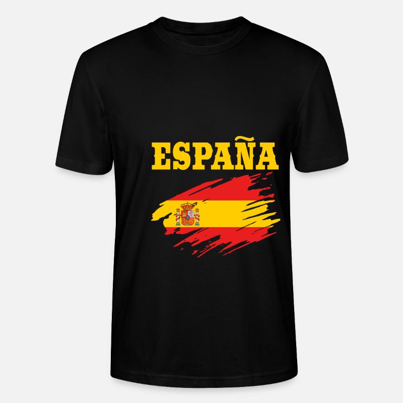 Spanien Spanisch - Stanley/Stella Unisex Bio-T-Shirt CRAFTER - Schwarz