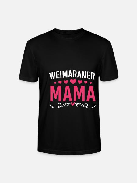 Weimaraner - Stanley/Stella CRAFTER Unisex Organic T-Shirt - black