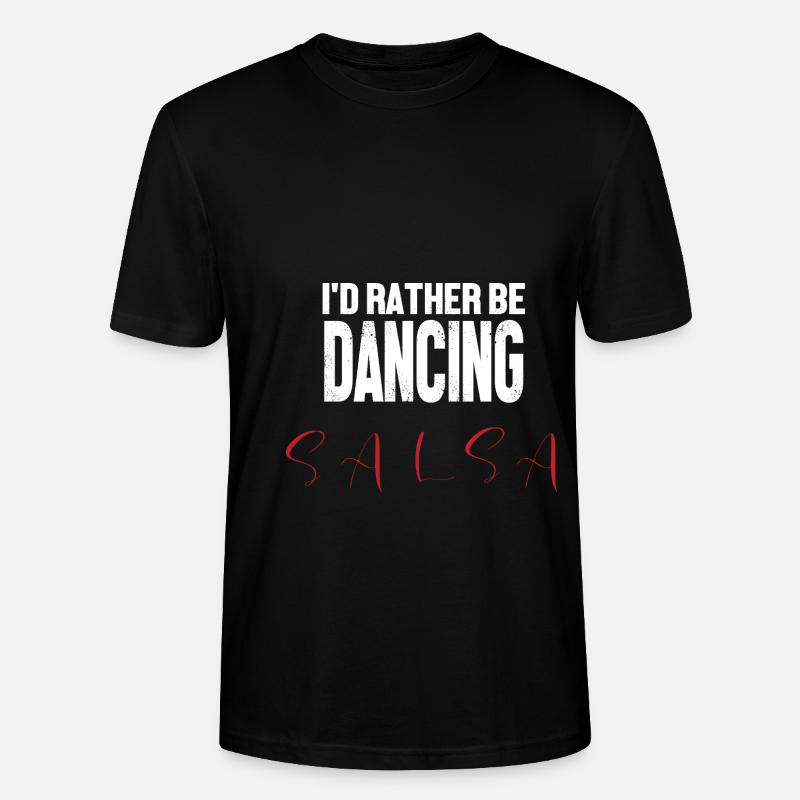 Salsa Tänzer Tänzerin - Stanley/Stella Unisex Bio-T-Shirt CRAFTER - Schwarz