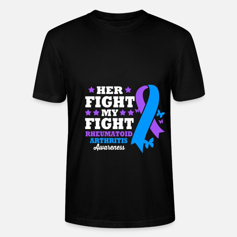 Rheuma Arthritis - Stanley/Stella Unisex Bio-T-Shirt CRAFTER - Schwarz