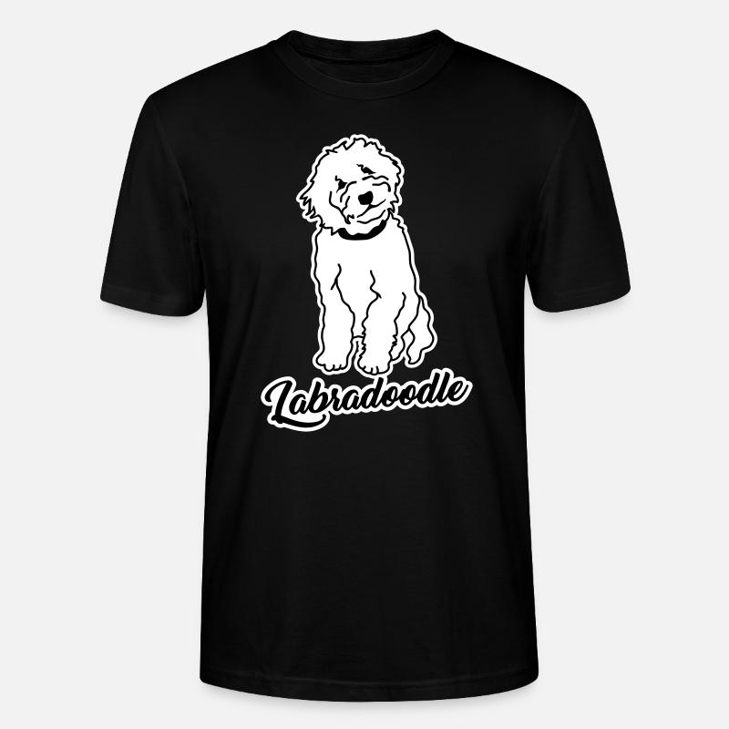 Labradoodle - Stanley/Stella Unisex Bio-T-Shirt CRAFTER - Schwarz