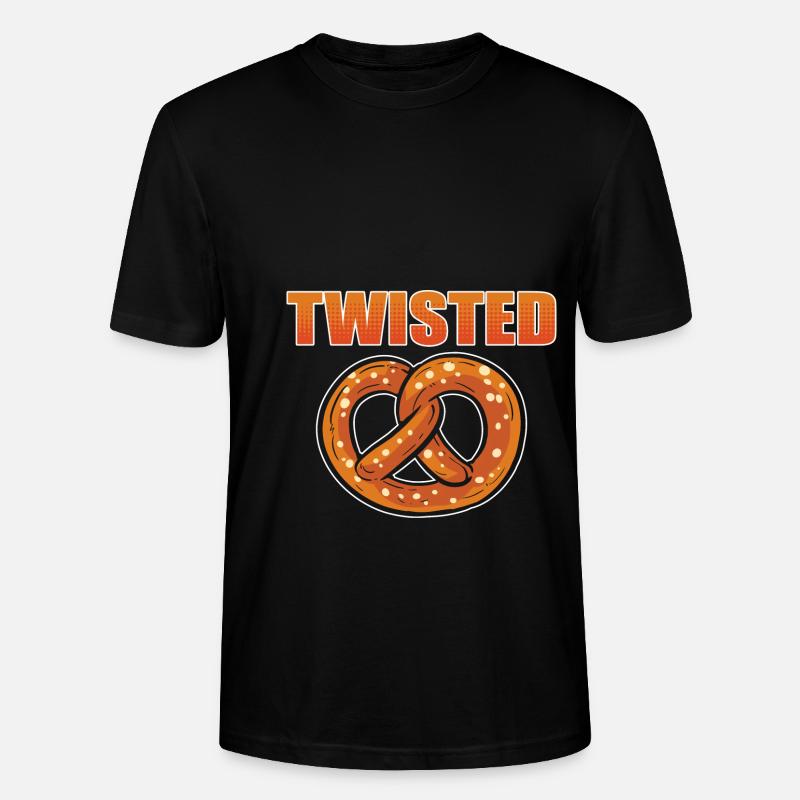 Brezel - Stanley/Stella Unisex Bio-T-Shirt CRAFTER - Schwarz