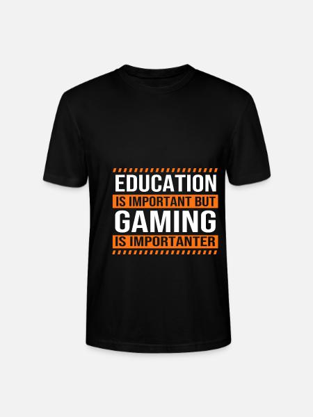 Gamer - Stanley Stella CRAFTER unisex økologisk-T-shirt - sort