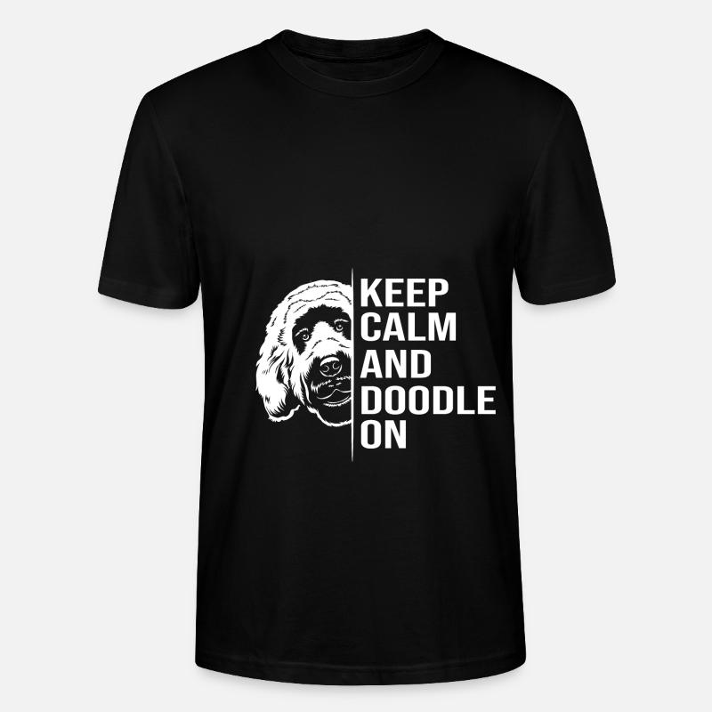 Goldendoodle - Stanley/Stella Unisex Bio-T-Shirt CRAFTER - Schwarz