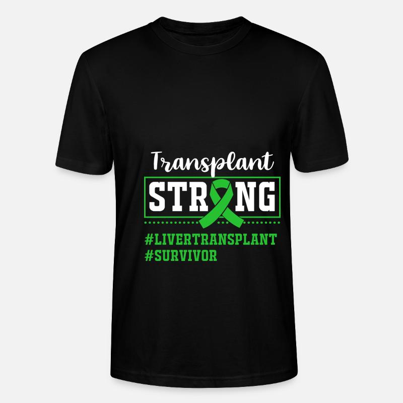 Lebererkrankung - Stanley/Stella Unisex Bio-T-Shirt CRAFTER - Schwarz