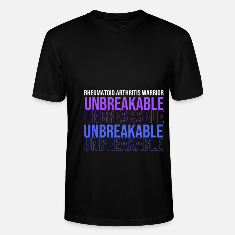 Rheuma Arthritis - Stanley/Stella Unisex Bio-T-Shirt CRAFTER - Schwarz