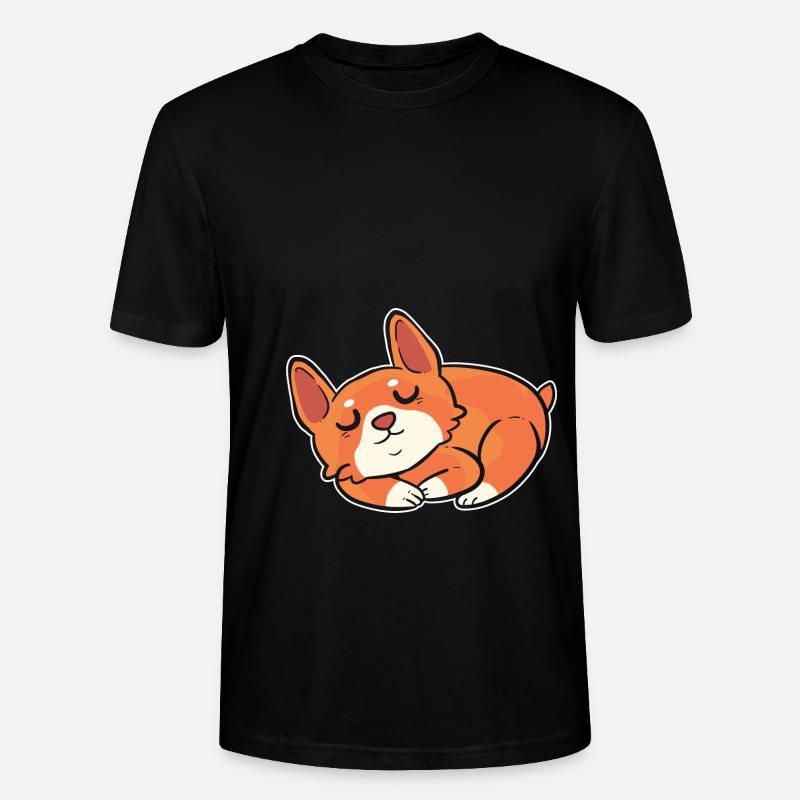 Corgi - T-shirt bio CRAFTER Stanley Stella Unisexe - noir