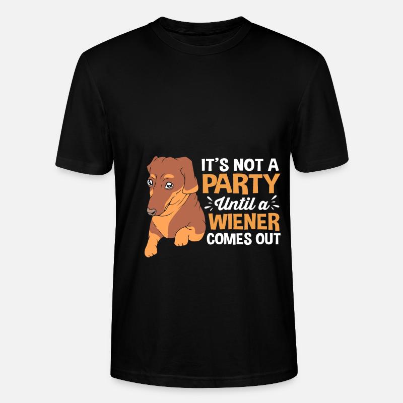 Teckel - T-shirt bio CRAFTER Stanley Stella Unisexe - noir