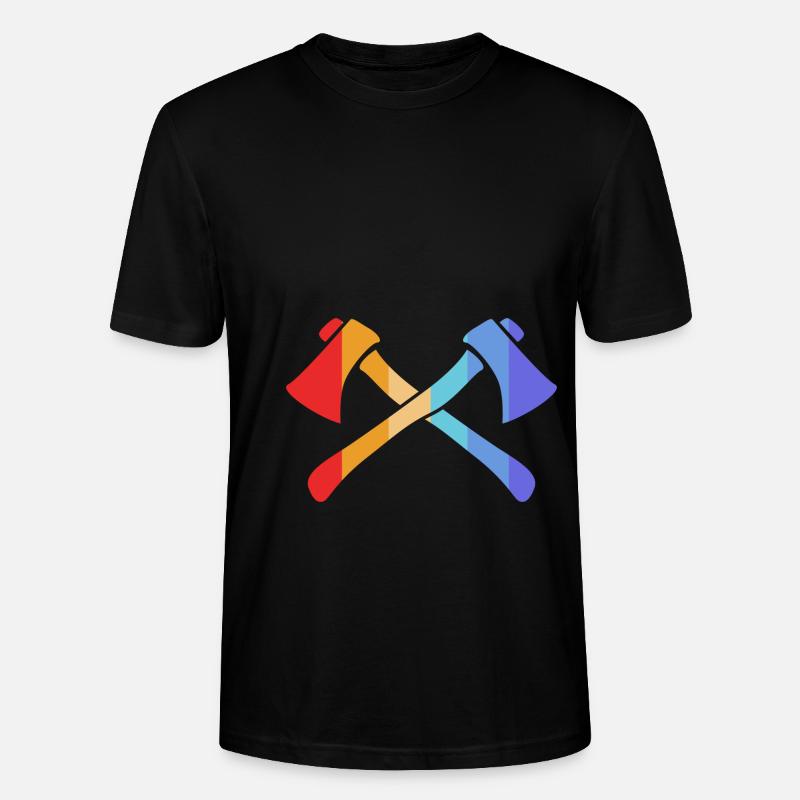 Axt - Stanley/Stella Unisex Bio-T-Shirt CRAFTER - Schwarz