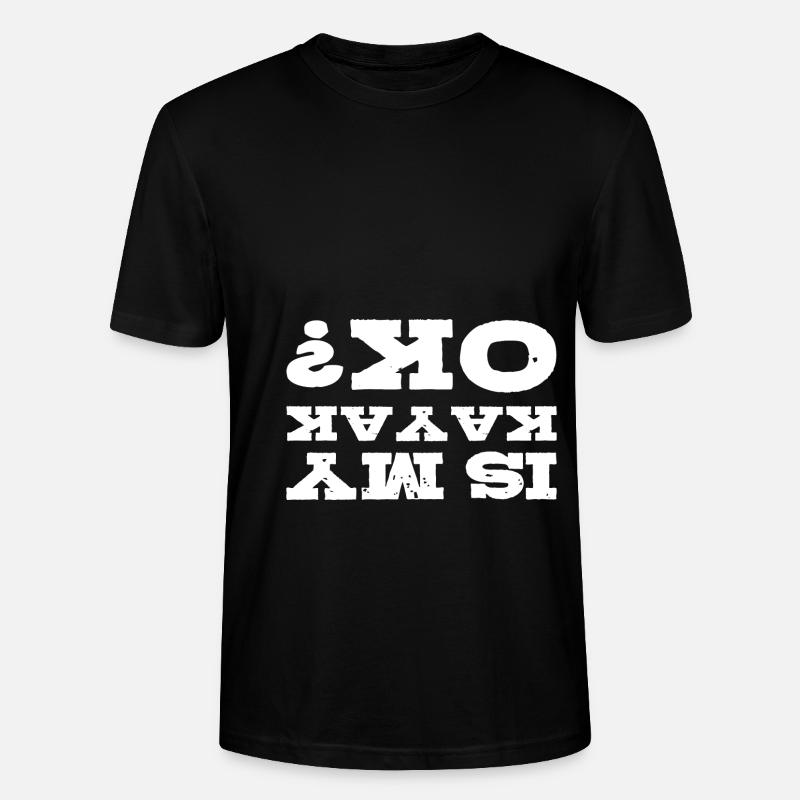 Kajak Kajakfahren - Stanley/Stella Unisex Bio-T-Shirt CRAFTER - Schwarz