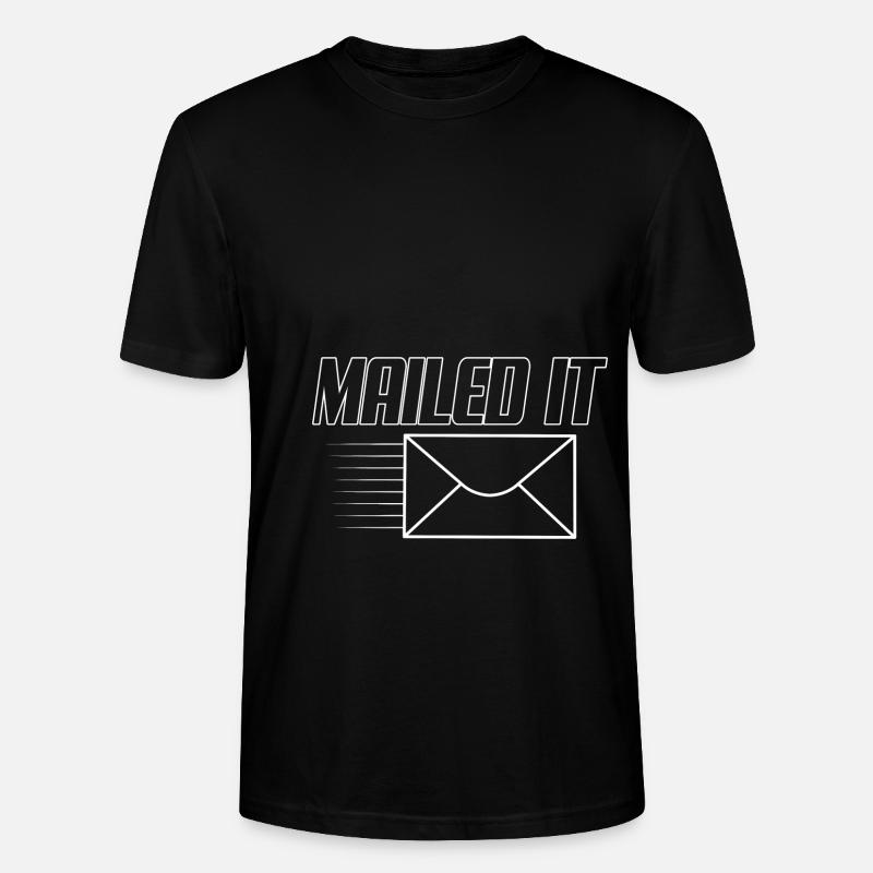 Postbote - Stanley/Stella Unisex Bio-T-Shirt CRAFTER - Schwarz