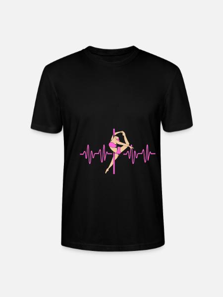 Pole Dance - T-shirt bio CRAFTER Stanley Stella Unisexe - noir