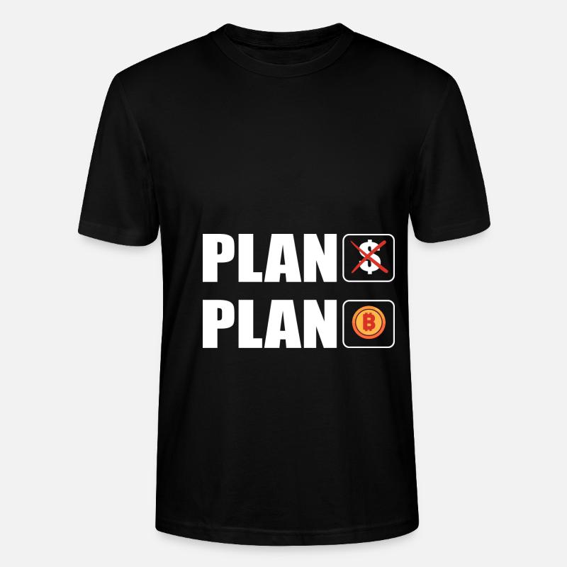 Bitcoin - Stanley/Stella Unisex Bio-T-Shirt CRAFTER - Schwarz