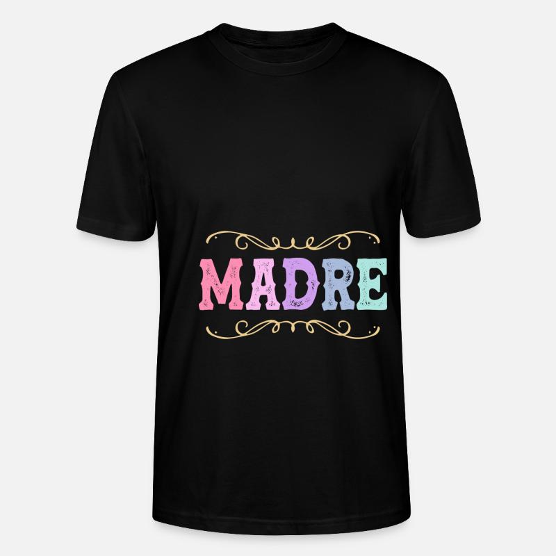 Latina Mutter Latino - Stanley/Stella Unisex Bio-T-Shirt CRAFTER - Schwarz