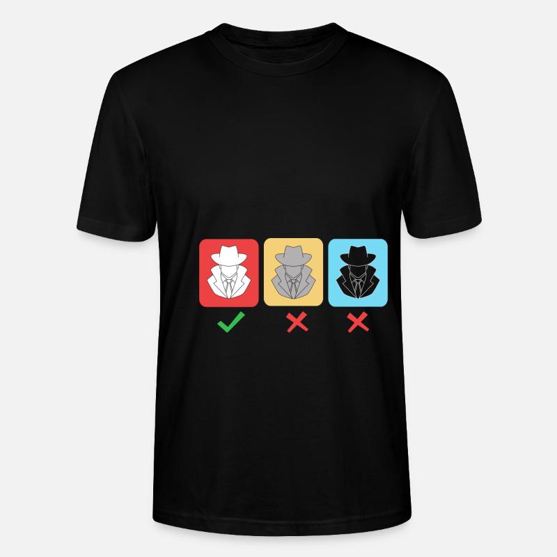 Cyber programmeur cybersécurité Hacker - T-shirt bio CRAFTER Stanley Stella Unisexe - noir