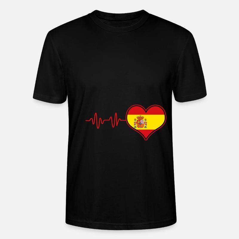 Spanien Spanisch - Stanley/Stella Unisex Bio-T-Shirt CRAFTER - Schwarz