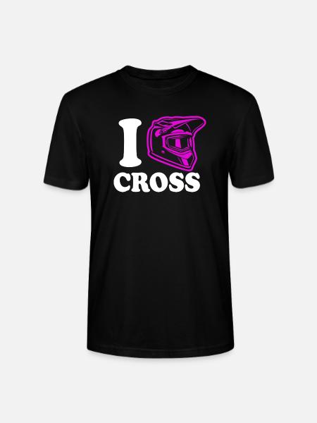 Motocross - Stanley/Stella CRAFTER Unisex Organic T-Shirt - black