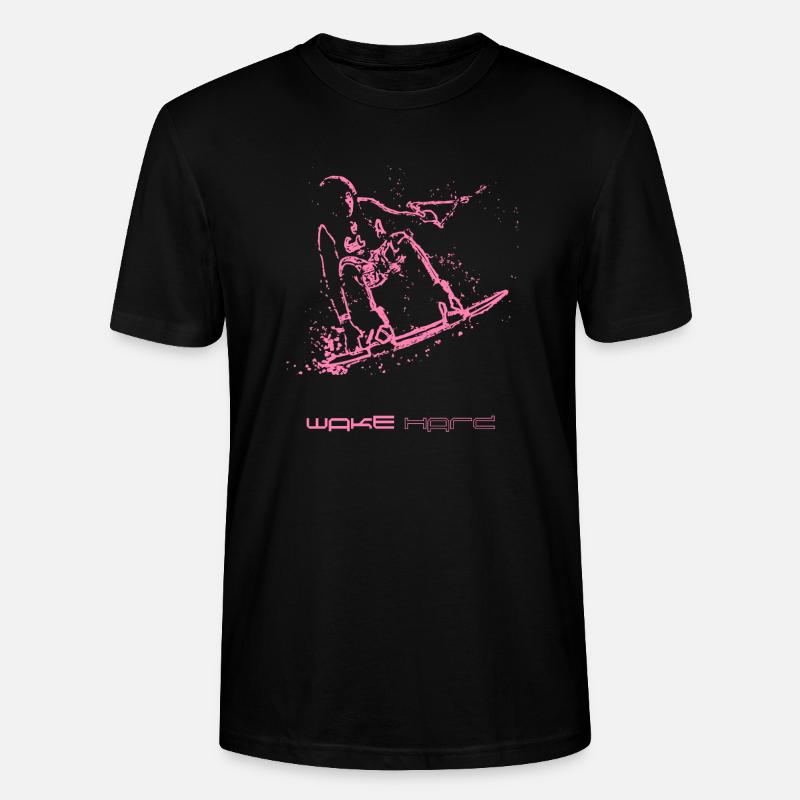 Wakeboarder - Stanley/Stella Unisex Bio-T-Shirt CRAFTER - Schwarz